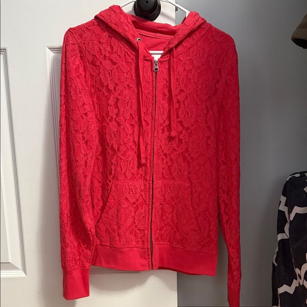 Women's Aeropostale Lace Hoodie